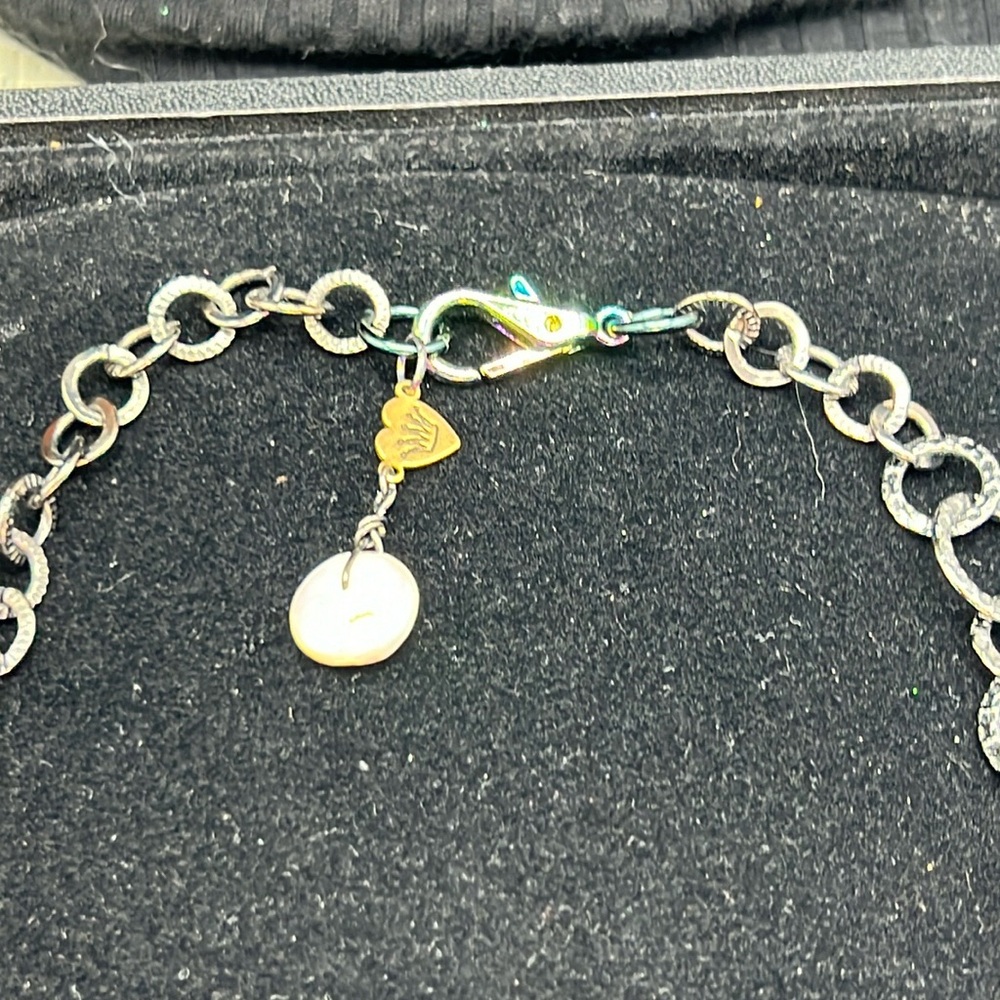 ⭐️Adorned Crown Jewelry assemblage she loves Christmas shadow box necklace - Picture 5 of 11